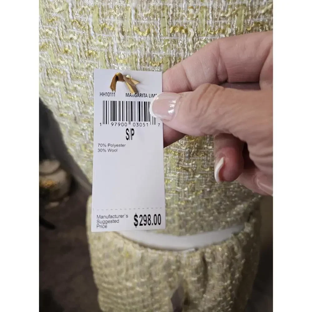 Nwt Revolve's House of Harlow Margarita Lime Cropped Top & Skirt 304 - Picture 12 of 12
